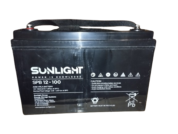 Акумуляторна батарея SUNLIGHT SPB12-100